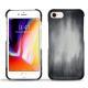 Custodia in pelle Apple iPhone 8 - Gris Patine