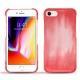 Funda de piel Apple iPhone 8 - Rose Patine