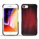 Coque cuir Apple iPhone 8 - Rouge Patine