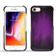 レザーケース Apple iPhone 8 - Violet Patine