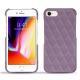 レザーケース Apple iPhone 8 - Lilas - Couture ( Nappa - Pantone 2645U ) 