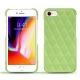 Funda de piel Apple iPhone 8 - Vert olive - Couture ( Nappa - Pantone 578U ) 