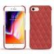 レザーケース Apple iPhone 8 - Cerise vintage - Couture