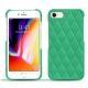 レザーケース Apple iPhone 8 - Menthe vintage - Couture