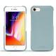 レザーケース Apple iPhone 8 - Bleu Ciel PU