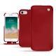 Lederschutzhülle Apple iPhone 7 - Rouge ( Nappa - Pantone 199C ) 
