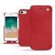 가죽 커버 Apple iPhone 7 - Rouge troupelenc