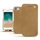 가죽 커버 Apple iPhone 7 - Sable vintage ( Roughtcut - Gaucho#57254 ) 
