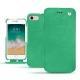 Lederschutzhülle Apple iPhone 7 - Menthe vintage ( Pantone 562C ) 