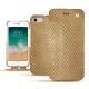 Custodia in pelle Apple iPhone 7 - Serpent sabbia