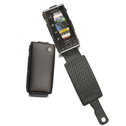 Housse cuir Sony Ericsson Xperia X2 