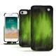 Apple iPhone 7 leather case - Vert Patine