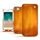 가죽 커버 Apple iPhone 7 - Orange Patine
