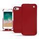 Lederschutzhülle Apple iPhone 7 - Rouge PU