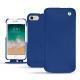 Lederschutzhülle Apple iPhone 7 - Bleu Océan PU
