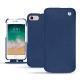 Capa em pele Apple iPhone 7 - Bleu frisson