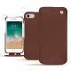 Custodia in pelle Apple iPhone 7 - Marron délicat