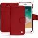 가죽 커버 Apple iPhone 7 - Rouge ( Nappa - Pantone 199C ) 