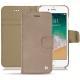 Funda de piel Apple iPhone 7 - Taupe vintage ( Pantone 7530C ) 