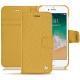 Apple iPhone 7 leather case - Mimosa ( Pantone 141C ) 