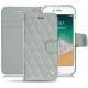 Custodia in pelle Apple iPhone 7 - Gris - Couture ( Nappa - Pantone W428C ) 
