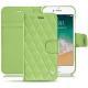 가죽 커버 Apple iPhone 7 - Vert olive - Couture ( Nappa - Pantone 578U ) 