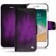 Lederschutzhülle Apple iPhone 7 - Violet Patine