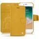 Capa em pele Apple iPhone 7 - Jaune soulèu