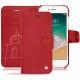 Lederschutzhülle Apple iPhone 7 - Rouge troupelenc