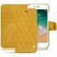 Housse cuir Apple iPhone 7 - Jaune soulèu - Couture