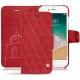 Funda de piel Apple iPhone 7 - Rouge troupelenc - Couture