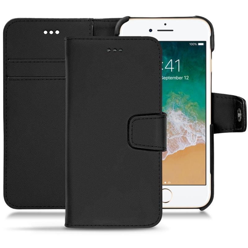Custodia in pelle Apple iPhone 7 - Noir PU