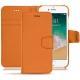가죽 커버 Apple iPhone 7 - Orange PU
