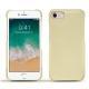가죽 커버 Apple iPhone 7 - Beige ( Nappa - Pantone 7502C ) 