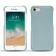 Lederschutzhülle Apple iPhone 7 - Bleu ciel ( Nappa - Pantone 277C ) 