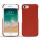 가죽 커버 Apple iPhone 7 - Papaye ( Pantone 180C ) 