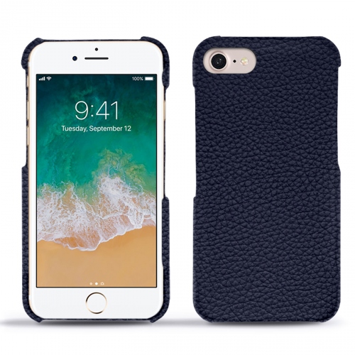 Custodia in pelle Apple iPhone 7Cobalt ( Pantone #2b253f ) 