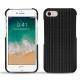 가죽 커버 Apple iPhone 7 - Abaca nero