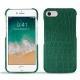 Apple iPhone 7 leather cover - Crocodile pino