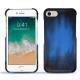 Funda de piel Apple iPhone 7 - Bleu Patine