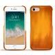 Lederschutzhülle Apple iPhone 7 - Orange Patine