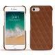 Capa em pele Apple iPhone 7 - Marron - Couture ( Nappa - Pantone 1615C ) 
