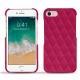 Capa em pele Apple iPhone 7 - Rose fluo - Couture