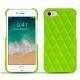 가죽 커버 Apple iPhone 7 - Vert fluo - Couture