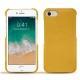 Lederschutzhülle Apple iPhone 7 - Jaune soulèu