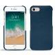 Lederschutzhülle Apple iPhone 7 - Blu mediterran