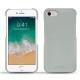 Apple iPhone 7 leather cover - Gris PU