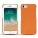 가죽 커버 Apple iPhone 7 - Orange PU