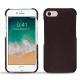 Apple iPhone 7 leather cover - Marron envoûtant