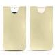 Lederschutzhülle Apple iPhone 7 - Beige ( Nappa - Pantone 7502C ) 